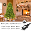 5ft Prelit Christmas Tree, Premium Hinged Artificial Fir Tree - LucktreeUS