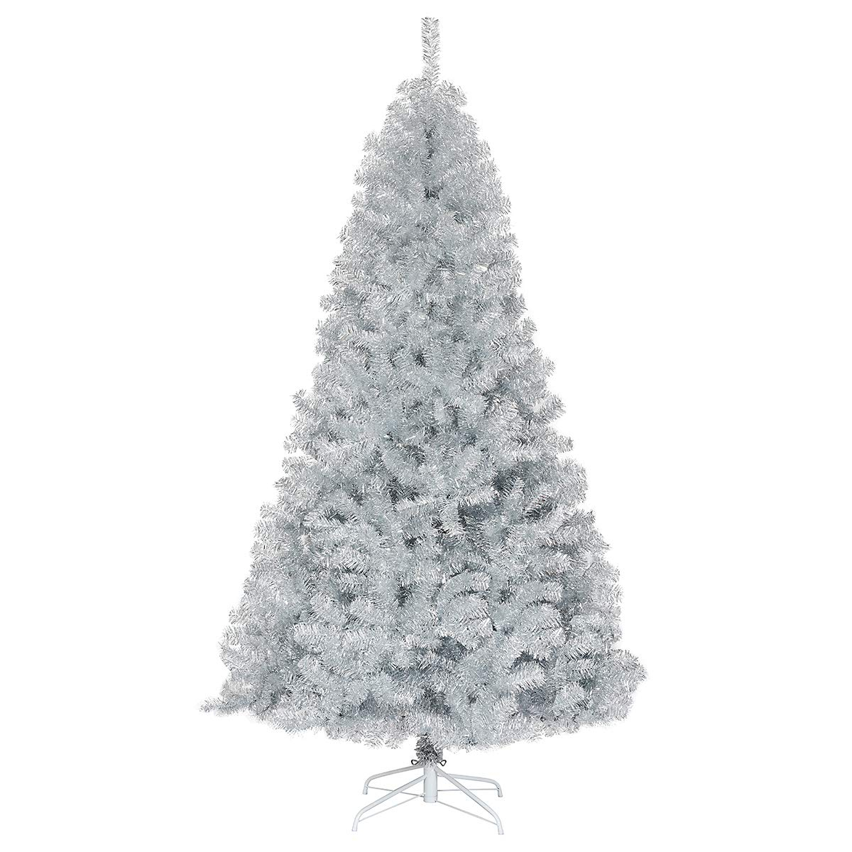 Lucktree Unlit Artificial Christmas Tree, 100% New PVC Material, Xmas Tree for Indoor and Outdoor Decoration - LucktreeUS