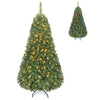 Lucktree 5FT Artificial Christmas Tree  | Full Xmas Tree w/600 Branch Tips and 2 Lighting Colors