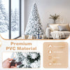 7.5 FT Snow Flocked Artificial Christmas Tree