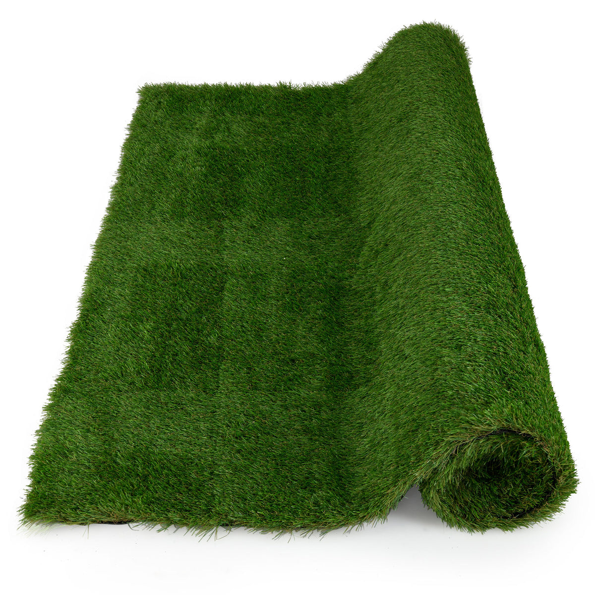 6x10 FT Artificial Grass Turf Rug, Thick Fake Lawn with Drainage Holes