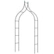 Metal Garden Arch, Rose Garden Arbor for Various Climbing Plant, Outdoor Lawn Backyard