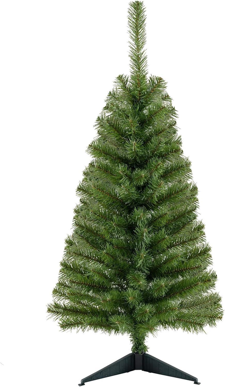 3FT Artificial Christmas Tree, Premium Mini Xmas Pine Tree with Stand Base Thicken Tips