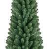 Lucktree 5ft / 6ft / 7ft / 8ft Artificial Skinny Xmas Tree with Quick Shape Technology