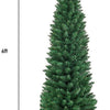 Pencil Christmas Tree, Artificial Slim Skinny Tree - LucktreeUS