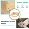 3 Tier Raised Garden Bed, 49'' x 49'' x 22"  (L x W x H)