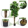 Lucktree Fake Fiddle Leaf Fig Tree Artificial Greenery Plants - LucktreeUS