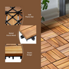 27 PCS Interlocking Patio Deck Tiles - Lucktree