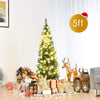 Pencil Christmas Tree, Artificial Slim Skinny Tree - LucktreeUS