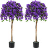 Lucktree 53” Bougainvillea Artificial Tree with 576 Flowers