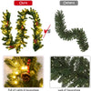 9FT Pre-lit Christmas Garland with 100 LED Lights - LucktreeUS