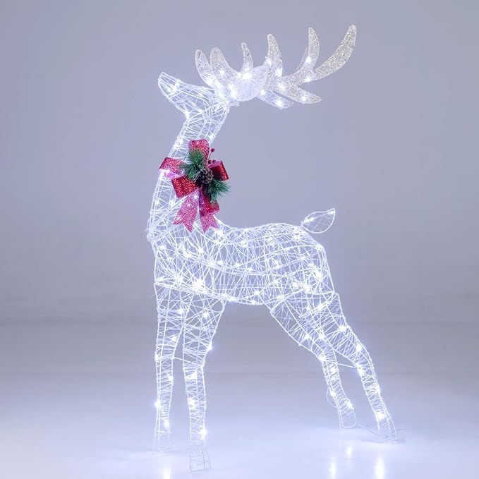 Lucktree Lighted Christmas Reindeer