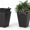 Lucktree Self-Watering Flower Pots withith Removable Inner Bucket & Drainage Holes