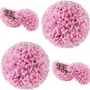Lucktree 11 Inch Topiary Balls Artificial Outdoor Set of 2, Faux Boxwood Ball, Fake Plant Sphere