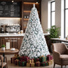 7.5 FT Snow Flocked Artificial Christmas Tree