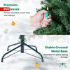 180 CM Artificial Christmas Tree, Hinged, Unlit, Green