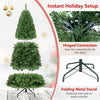 7/6/8 FT Pre-Lit Artificial Christmas Tree, Artificial Xmas Tree