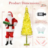 Lucktree 5FT / 6FT / 7FT Whimsical Christmas Tree | Bendable Grinchs Xmas Tree