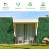 Lucktree 12PCS 20x20inch Artificial Boxwood Panels