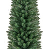 Lucktree 5ft / 6ft / 7ft / 8ft Artificial Skinny Xmas Tree with Quick Shape Technology
