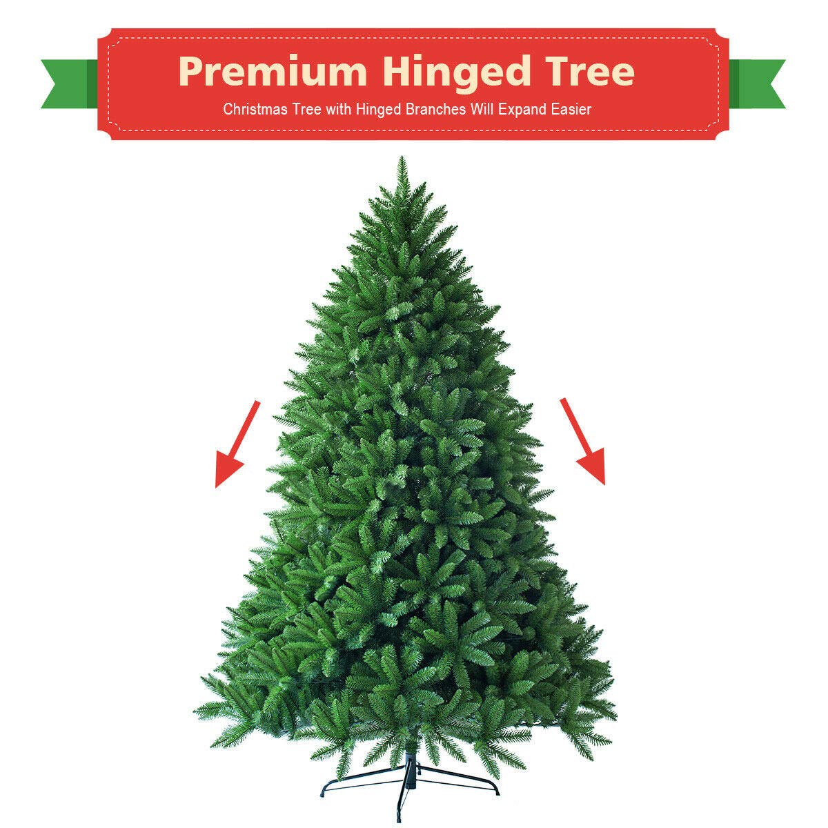 5ft Unlit Artificial Christmas Tree - LucktreeUS