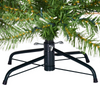 Lucktree Pre-Lit Christmas Tree Artificial PVC Spruce Hinged with 560 LED Lights and Solid Metal Legs - LucktreeUS