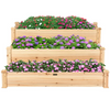 3 Tier Raised Garden Bed, 49'' x 49'' x 22"  (L x W x H)