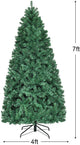 Pre-Lit Artificial Christmas Tree, Premium Hinged Spruce Tree