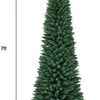 Pencil Christmas Tree, Artificial Slim Skinny Tree - LucktreeUS