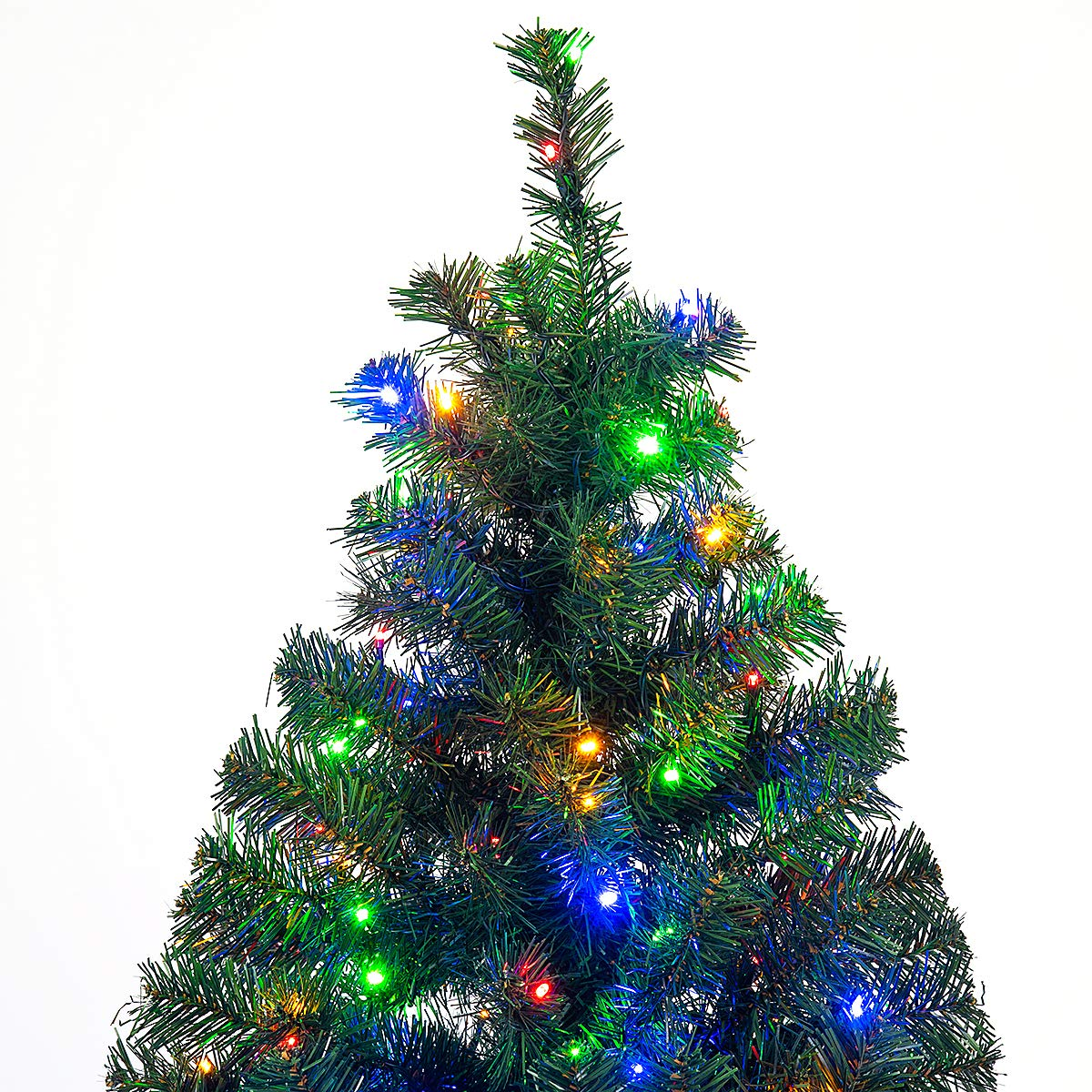 Lucktree Artificial Christmas Tree Premium Spruce Hinged Tree, UL-Certified Transformer - LucktreeUS