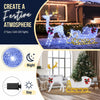 Pre-lit Artificial Christmas Decoration, Lighted Christmas Reindeer and Sleigh with LED Lights