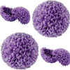 Lucktree 11 Inch Topiary Balls Artificial Outdoor Set of 2, Faux Boxwood Ball, Fake Plant Sphere