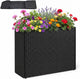 Lucktree Wicker Raised Garden Bed