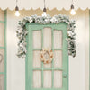 9ft Snow Flocked Christmas Garland with 50 LED Light - LucktreeUS