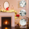 9ft Snow Flocked Christmas Garland with 50 LED Light - LucktreeUS