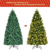 Pre-Lit Artificial Christmas Tree, Premium Hinged Spruce Tree