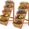 Lucktree 5-Tier Wooden Vertical Raised Garden Bed