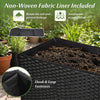 Lucktree Wicker Raised Garden Bed