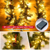 9FT Pre-lit Christmas Garland with 100 LED Lights - LucktreeUS