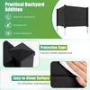 122cm x 95cm Air Conditioner Fence 2 Panels, Outdoor Privacy Fence with Metal Ground Stakes