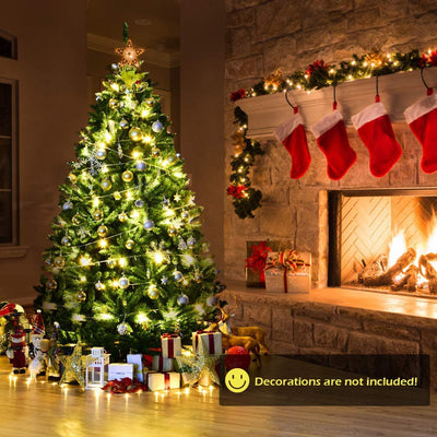 Artificial Douglas Christmas Tree Easy Assembly Xmas Tree for Indoor and Outdoor - LucktreeUS