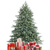 Lucktree Artificial Christmas Tree, Metal Stand, Wintry Indoor Decoration for Holiday Festival - LucktreeUS