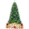 Lucktree Christmas Tree, Hinged Remote Control Artificial Xmas Tree, Residential and Commercial Decoration for Indoor - LucktreeUS