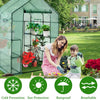 Walk-in Greenhouse, Gardening Plant Tent with Roll-Up Zippered Front Door