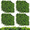 Lucktree 12PCS 20" x 20" Artificial Boxwood Panels Garden Privacy Fence Screen