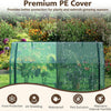 Lucktree Mini Portable Greenhouse w/ PE Cover Roll-Up Zipper