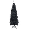6ft Pencil Artificial Christmas Tree, Slim Christmas Tree with Metal Stand