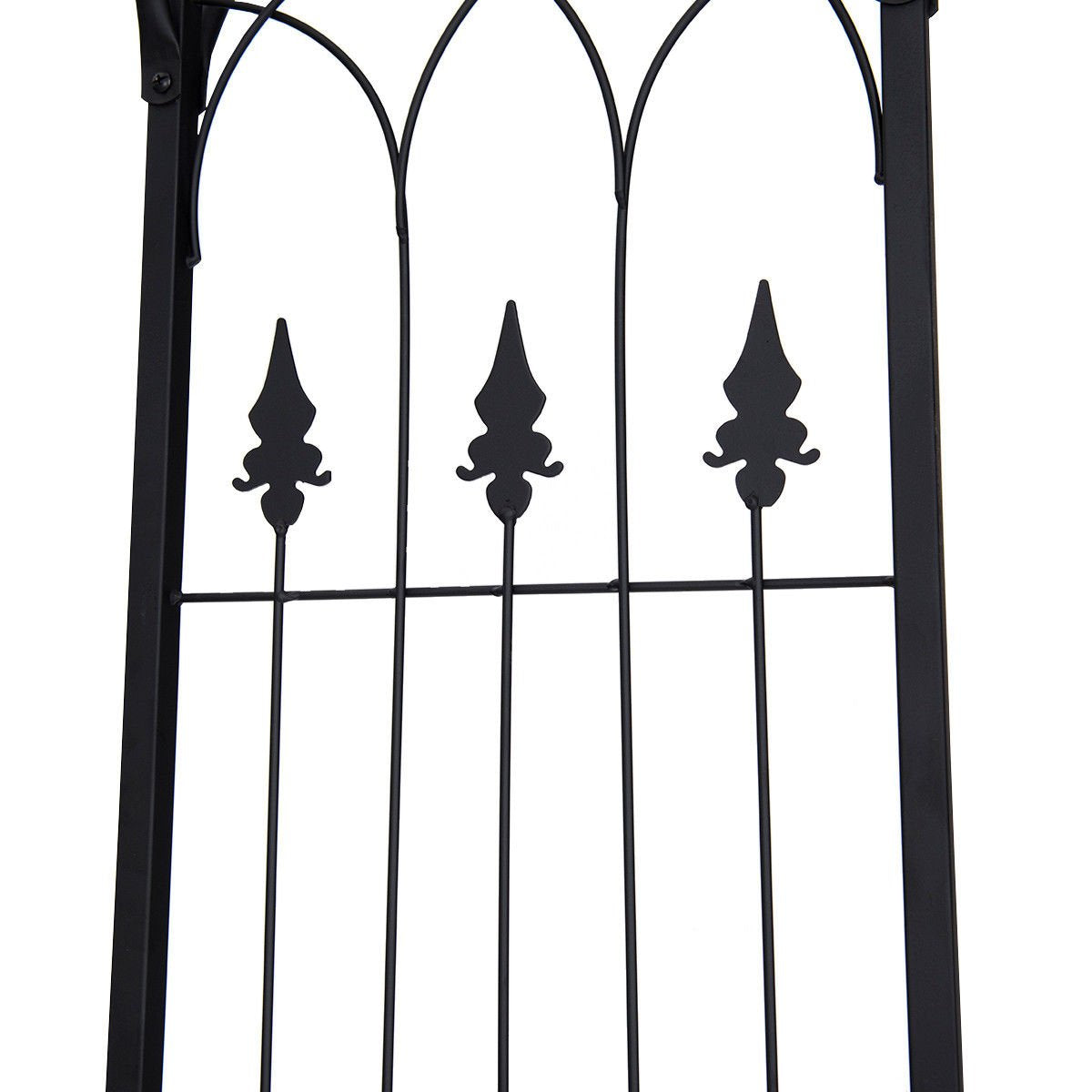 Lucktree Metal Garden Arch, Wedding Arbor for Ceremony, Pergola Arbor Garden Trellis for Various Climbing Plant
