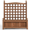 Wood Free Standing Plant Raised Bed