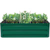 Dark Green Patio Raised Garden Bed (40" L x 32" W x 12" H)